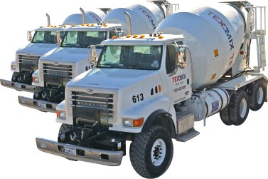 Tex-Mix Concrete Trucks